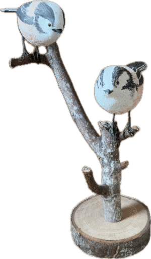 A pair of Long-tailed Tits A pair of Long-tailed Tits